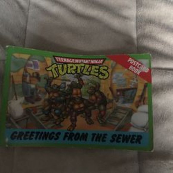 Teenage Mutant Ninja Turtles | Other | 99 Tmnt Post Card Book With 22 ...